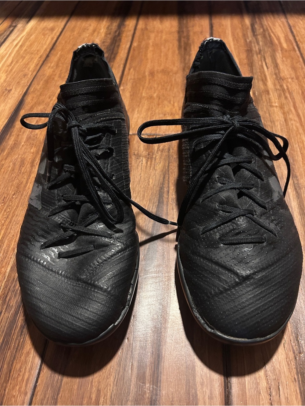 ADIDAS NEMEZIZ TANGO 17.3 TF NITE CRAWLER. Black. Size: US Men’s 7. As pictured.